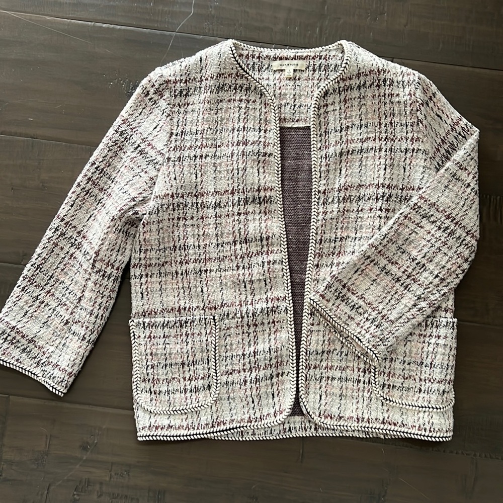 Max Studio Spring Crop Jacket - image 2